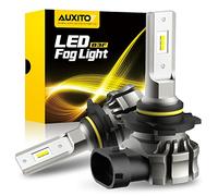 AUXITO 9145 LED Fog Light Bulbs, 6000LM 6500K Cool White Light, 300% Brightness H10 9140 9045 9040 Led Fog Lights, CSP LED Chips, DRL Replacement for Cars, Pack of 2