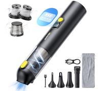 AUXITO Car Vacuum Cleaner Cordless 24000Pa Suction, 30 Minute Run-Time, Blow & Suction 2 in 1, Washable Filter, Handheld Vacuum Cleaner,Portable Mini Hoover for Home, Car, Pet, Office