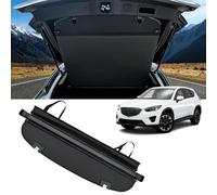 AUXKO Retractable Cargo Cover for Mazda CX-5 2017~2024, Trunk Cargo Cover Luggage Security Shade Cover for 2022 2023 2024 Mazda CX-5 Shielding Shade Anti-Peeping Luggage Privacy Screen, Carbon Fiber