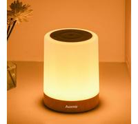 Auxmir LED Night Light Touch Bedside Table Lamp for Kids
