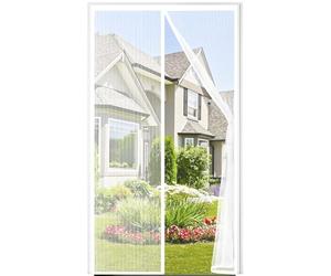 Auxmir Magnet Screen Door 90x200m White