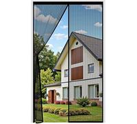 Auxmir Magnetic Fly Screen Balcony Door 120 x 210 cm Black