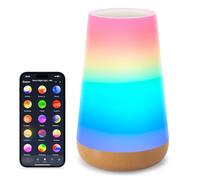 Auxmir Smart WiFi LED Night Light, Baby Table Lamp Compatible with Alexa, Google Home, Dimmable Light with RGB Colors, Music Sync