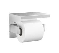 Auxmir Toilet Paper Holder No Drilling Roll Holder Stainless Steel Self Adhesive for Bathroom Toilet Kitchen, Rustproof, Silver