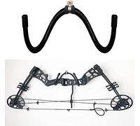 AUXPhome Bow Display Wall Hanger Wall Mount Storage Rack to Display Your Bow, Metal, Adjustable Size, Up to 20Lbs - No Bow