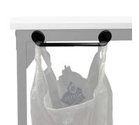 AUXPhome Under The Table Plastic Trash Bag Holder for Desk, Magnetic Grocery Bag Holder for RV,Camping, Picnics, Dorm Room Office etc - Very Suitable for Manual/Sewing use. - No Assembly, no Drilling