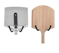 AUXPhome Universal Pizza Peel Rack - Wall Mount Pizza Paddle Holder - Organizing Bracket - 2 Pack