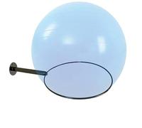 AUXPhome Wall Mounted Stainless Steel Yoga Ball Holder, for Exercise/Yoga/Stability Balls 32 cm to 86 cm, for Fitness Class or Home Gym, with Screws
