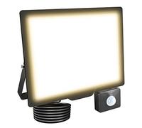 AUXTINGS LED Floodlight with Motion Sensor,75W 7500LM Outdoor Security Lights Outside Lamp 4000K Warm White Spot Light Exterior Lighting for Yard Backyard House Court Stadium Parking,IP66 175V-260V