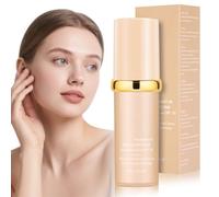 AUYAO 4 in 1 Colour Changing Foundation SPF50 Foundation Liquid Medium Spectrum Foundation, Moisturizer Full Coverage Foundation for Mature Skin, 30ML Liquid Concealer for Long Lasting(Light Color)