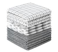 AUYAO Men's Handkerchiefs, 12 Pcs Soft Cotton Premium Pocket Square Set, Assorted Classic Hankies for Men & Women, Wedding, Prom, Celebration