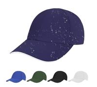 AUYAO Unisex Waterproof Baseball Cap 6-Panel Dad Cap Classic Plain Baseball Hat Lightweight Sport Cap Foldable Peak Cap Hat Sun Rain Protection Cap Sun Visor Hat for Running Hiking Fishing(Navy Blue)