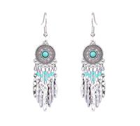 AUYXSSZ 2 Pieces Ethnic Style Earring Beautiful Dress Adornment, Type 1