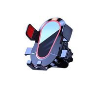AUYXSSZ ABS PC Car Smart Phone Holder Dashboard Replacement Universal Nonslip Rotary Automotive Stand Rack Accessories, Type 2 Red