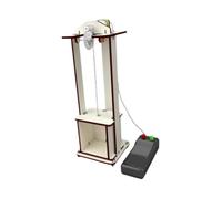 AUYXSSZ Assembly Elevator Toy Fostering Communication And Coordination Skills Interactive Learning For Youth Age 8 9 10 11 12 DIY Elevator Model Building Kit