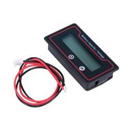 AUYXSSZ Battery Power Meter Capacity Indicator Lightweight Digital Voltmeter Electricity Voltage Tester Car Motorcycle, Green Light