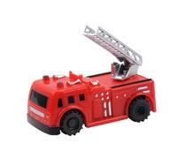 AUYXSSZ Cartoon Mini Inductive Car Supporting Hand Eye Coordination And Learning Through Engaging And Fun Playtime Activities Cartoon Mini Inductive Car Early, fire truck, 19x4.5x13cm