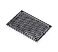 AUYXSSZ Cat Litter Mat Waterproof Lightweight Easy Clean Non Slip Trapping Layer For Better Cat Access Trapping Mat Layer Kitty Litter Waterproof Step And, Dark Gray, 42x28.5x2cm