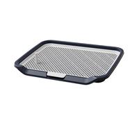AUYXSSZ Cat Toilet Tray Keeps Floors Dry Unique Mesh Grids Filtering Base Safe Of Cats Indoors Removable Post Very Friendly To Male Dog.Four