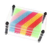 AUYXSSZ Creativity With Pin Impression Toy Classic Art Sculpture Unique Interactive Gift For Kids And Adults Classic Pin Art Toy For Kids Adults Children