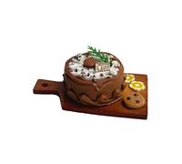 AUYXSSZ Decorative Miniature Dollhouse Cakes Inspiring Future Designers With Endless Possibilities Adding Life Atmosphere To Dollhouse. Small Cake Suitable , Style I