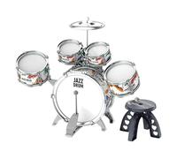 AUYXSSZ Drum Set For Kids With Simulation Drums And Stool,Style B | Music Skills Gift Idea For Young Minds Birthday Gift Party Favor Practicing Playing Home