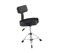 AUYXSSZ Drum Throne With Backrest Comfortable And Height Adjustable Hydraulic Stool Long Practice Sessions And Large Tripod With Non Slip Rubber Ends Portable