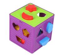 AUYXSSZ Durable And Colorful Shape Sorting Cube Toy Fosters Early Learning While Ensuring Safety And Promoting Cognitive Skills Development Geometric Shape