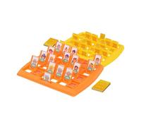 AUYXSSZ Educational Toy Guessing Game Board Game Featuring Interactive Character Cards Fun Challenge For 2 Players Family Time Logical Reasoning Abilities, Yellow, 11.3x12.5x2.5cm