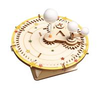 AUYXSSZ Educational Toy Learning Science Experiment DIY Crafts Science Model Wood Kit Kids for Creative Assembly Solar System Electric Solar System Model Kit Teens