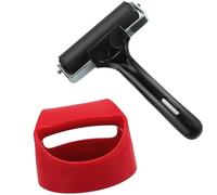 AUYXSSZ Embossing Roller Rubber Roller Brayer Tool Outstanding Grip for Relief Printing and Stamping Easy Clean After Each to in Optimal Condition for Next