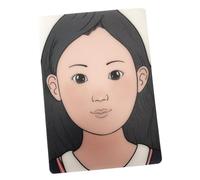AUYXSSZ Face Painting Practice Board Offers Users Fun And Engaging Way To Develop Skills With Colorful Makeup Techniques Reusable Washable Faces Practice, Girl, 297x210mm