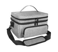 AUYXSSZ First Responder Trauma Bag with Inner Dividers and Ample Storage Space Emergency Kits Organizer Bag Empty First Aid Kits Features Two Layer Family Aid Case Home Travel