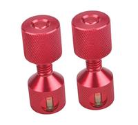 AUYXSSZ Flange Alignment Tools Easy Quick Setup Built In Level Two Hole Convenient Aluminum Which Makes More Practical And Lasts For Long Time. Thread Is Also, Red, 8cm