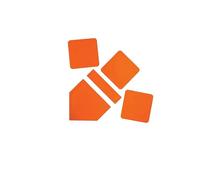 AUYXSSZ Game On With Baseball Throw Down Base Home Plate Backyard Game Fun Guaranteed Baseball Softball 5 Piece Base Set Pitcher Plate Effectively Bases Kids , Orange