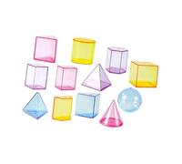 AUYXSSZ Geometry Learning With Geometric Shapes Blocks Set Essentials Creating Understanding Of Shapes And Measurements 3D Geometric Solids Pattern Blocks Solid