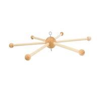 AUYXSSZ Handcrafted Wind Chime Bracket Unique Nursery Decor Lightweight Crib Mobile Hanger for Creative Gift for Infants Wind Chime Bracket Newborn Gift Handmade Crafts
