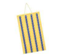 AUYXSSZ Hanging Storage Organizer 1/64 Scale Car Display Case Brilliant Solution For Stress-Free Model Display In Home Environment 1/64 Diecast Model Car, Yellow, 62x35cm