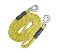 AUYXSSZ High Capacity Tow Strap With Hooks 4m Webbing Go-To Tool For Efficient Vehicle And Watercraft Towing Essential Tool For Any Outdoor Adventure. Truck