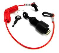 AUYXSSZ Ignition Switch Key Plastic Lock Assembly Elastic Repairing Maintenance Boat Engine Motor Switches Easy Installment