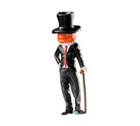 AUYXSSZ Innovative 1/64 Scale Diorama Model Providing Versatile Decorative Uses With Realistic Tiny People Miniatures 1/64 Painted People Figures Resin, Mr pumpkin