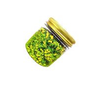 AUYXSSZ Landscape Accs Tiny Architecture Model Kit ABS Materials Unique for Creative Options Fun for All Ages DIY Scene Models Architecture Model Supplies, Yellow, 6.5x6.5cm