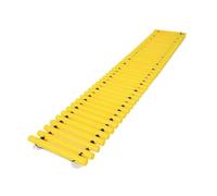 AUYXSSZ Lightweight Outdoor Balance Interactive Equipment Designed to Improve Coordination While Engaging Kids in Active Learning Baby Outdoor Balance, Yellow, 150x28.5cm