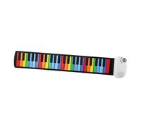 AUYXSSZ Lightweight Roll Up Piano 49 Keys Fantastic Gift For Children Beginners Exploring Music Concepts On Go 49 Keys Roll Up Piano Portable Travel