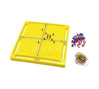 AUYXSSZ Linear Equation Learning Tool Geometry Board Wood Geoboards Set For Learning Children Can Understand Concepts And Methods Of Linear Equations Children