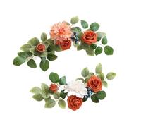 AUYXSSZ Luxurious Wedding Arch Wreath Serves As Elegant Gift Option Family And Friends Celebrating Special Moments Together Wedding Arch Flower Decorations, Style E