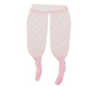 AUYXSSZ Merging Style And Function With 1/6 Action Figure Miniature Clothing Narrative With Stylish Accessories 1/6 Soldier Miniature Long Tube Fishnet, Pink, 9cm