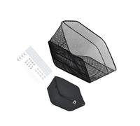 AUYXSSZ Metal Bicycle Basket Waterproof Rainproof Cover Durable And Reliable Protects Contents Even In Rain Protects Items Falling Out Or Getting Wet During