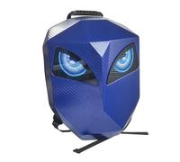 AUYXSSZ Motorcycle Backpack Expandable Space LED Programmable Knight Backpack Hard Shell Laptop Bag Essentials For Riders Hard Shell Laptop Bag Motorbike, Dark Blue