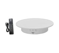 AUYXSSZ Motorize Rotating Display Stand Photo Props For Showcasing Various Items Portable And User Friendly For Displaying In All Directions And Angles. , White